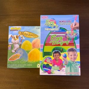 Easter Egg Decorating Kit: EggMazing Egg Decorator and Dudley’s 24 Carrot Kit